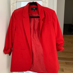Red blazer